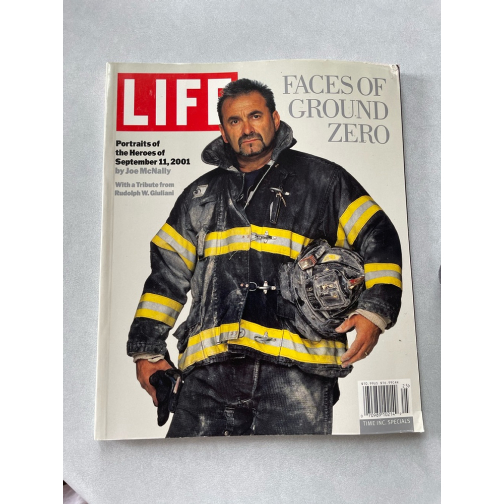 Life Magazine September 11, 2001 Faces of Ground Zero